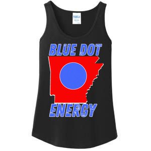 Blue Dot In A Red State Nebraska Vote Kamala Harris Walz Ladies Essential Tank