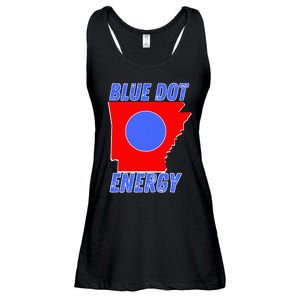 Blue Dot In A Red State Nebraska Vote Kamala Harris Walz Ladies Essential Flowy Tank