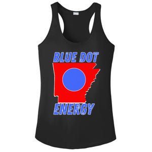 Blue Dot In A Red State Nebraska Vote Kamala Harris Walz Ladies PosiCharge Competitor Racerback Tank