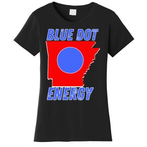 Blue Dot In A Red State Nebraska Vote Kamala Harris Walz Women's T-Shirt