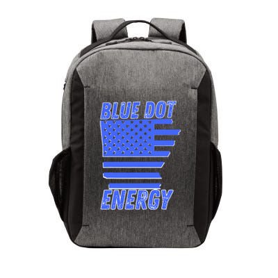 Blue Dot In A Red State Nebraska Vector Backpack