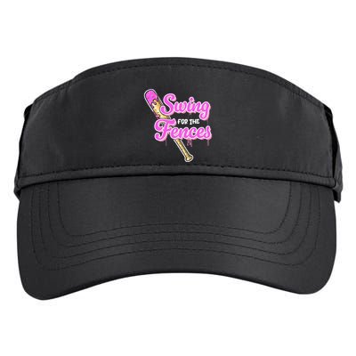 Baseball Drip Ice Cream Drip Swing For The Fences Adult Drive Performance Visor