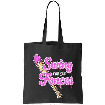 Baseball Drip Ice Cream Drip Swing For The Fences Bag