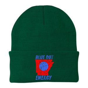 Blue Dot In A Red State Nebraska Vote Kamala Knit Cap Winter Beanie