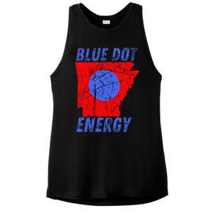 Blue Dot In A Red State Nebraska Vote Kamala Ladies PosiCharge Tri-Blend Wicking Tank