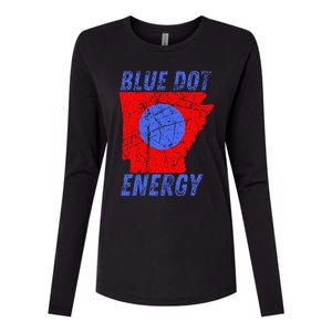 Blue Dot In A Red State Nebraska Vote Kamala Womens Cotton Relaxed Long Sleeve T-Shirt