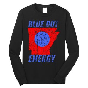 Blue Dot In A Red State Nebraska Vote Kamala Long Sleeve Shirt