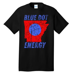 Blue Dot In A Red State Nebraska Vote Kamala Tall T-Shirt