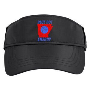 Blue Dot In A Red State Nebraska Vote Kamala Adult Drive Performance Visor