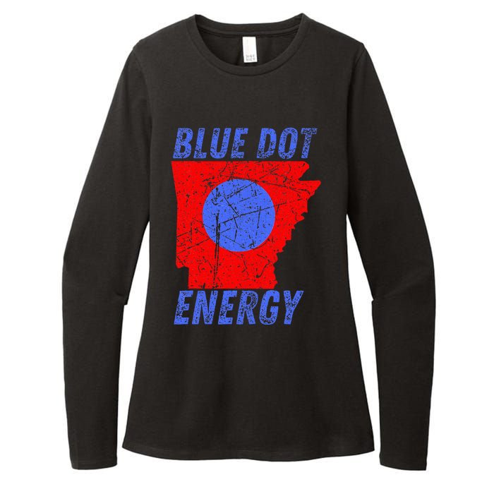 Blue Dot In A Red State Nebraska Vote Kamala Womens CVC Long Sleeve Shirt