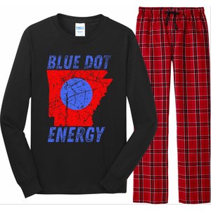 Blue Dot In A Red State Nebraska Vote Kamala Long Sleeve Pajama Set