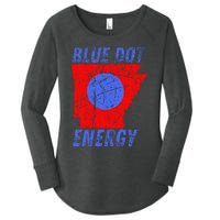 Blue Dot In A Red State Nebraska Vote Kamala Women's Perfect Tri Tunic Long Sleeve Shirt