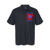 Blue Dot In A Red State Nebraska Vote Kamala Softstyle Adult Sport Polo