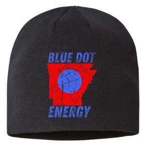 Blue Dot In A Red State Nebraska Vote Kamala Sustainable Beanie