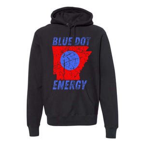 Blue Dot In A Red State Nebraska Vote Kamala Premium Hoodie