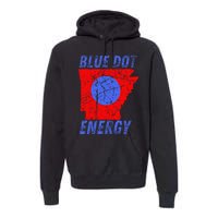 Blue Dot In A Red State Nebraska Vote Kamala Premium Hoodie