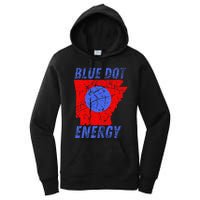 Blue Dot In A Red State Nebraska Vote Kamala Women's Pullover Hoodie