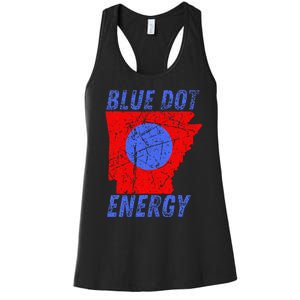 Blue Dot In A Red State Nebraska Vote Kamala Women's Racerback Tank