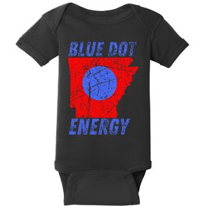 Blue Dot In A Red State Nebraska Vote Kamala Baby Bodysuit