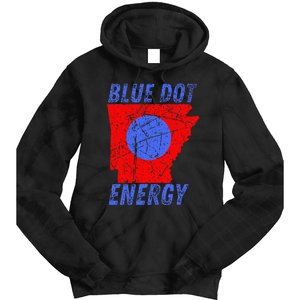 Blue Dot In A Red State Nebraska Vote Kamala Tie Dye Hoodie