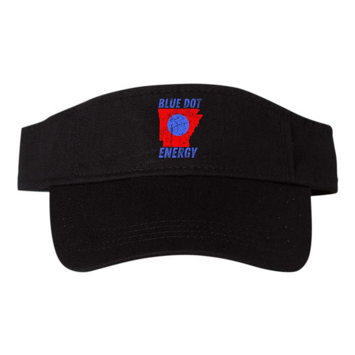 Blue Dot In A Red State Nebraska Vote Kamala Valucap Bio-Washed Visor