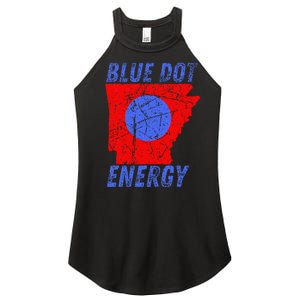 Blue Dot In A Red State Nebraska Vote Kamala Women's Perfect Tri Rocker Tank