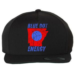 Blue Dot In A Red State Nebraska Vote Kamala Wool Snapback Cap