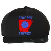 Blue Dot In A Red State Nebraska Vote Kamala Wool Snapback Cap