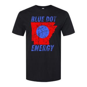 Blue Dot In A Red State Nebraska Vote Kamala Softstyle CVC T-Shirt