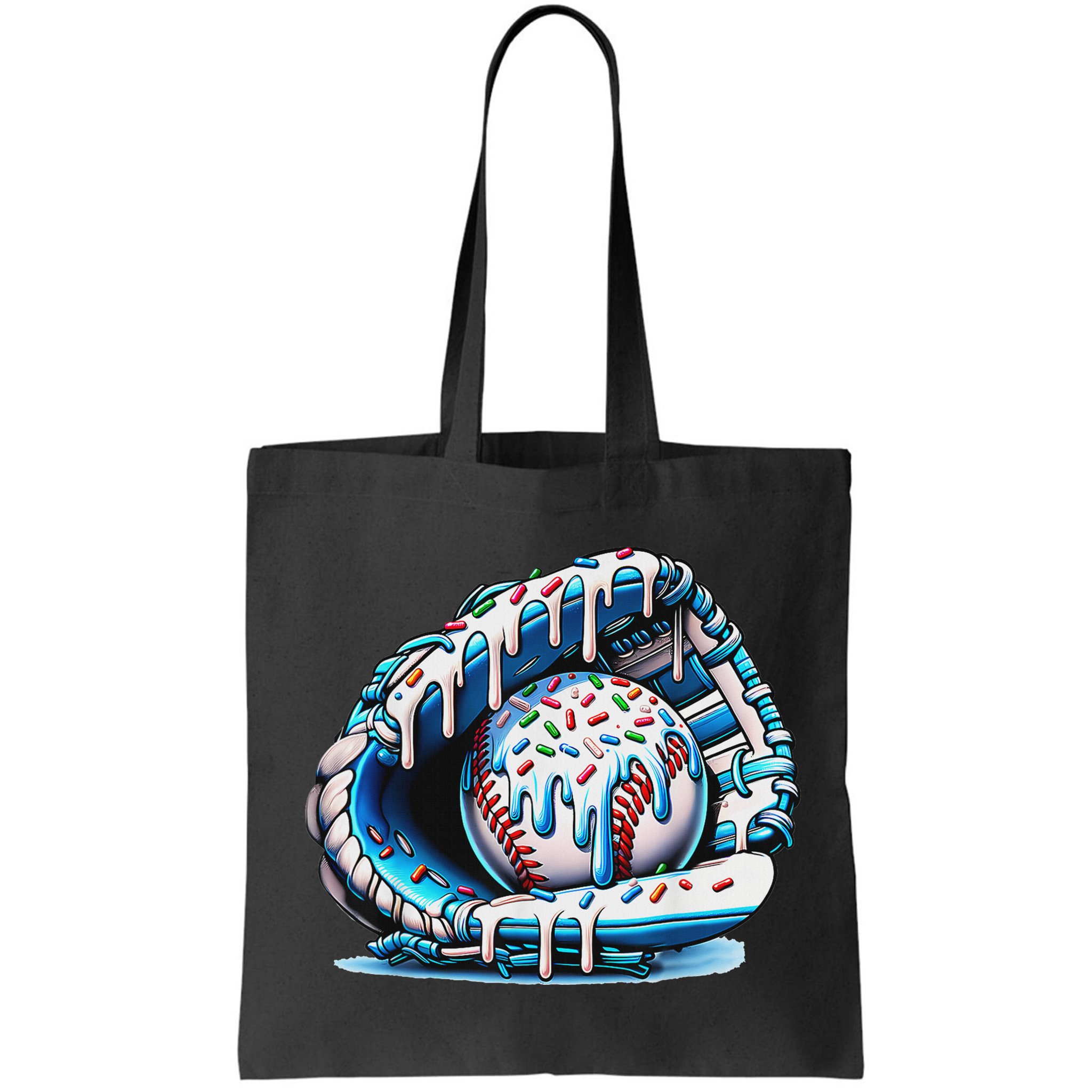 Baseball Drip Ice Cream Sprinkles Baseball Glove Bag