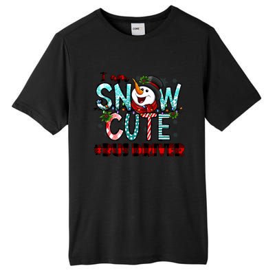 Bus Driver I Am Snow Cute Gift Tall Fusion ChromaSoft Performance T-Shirt