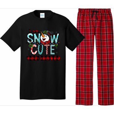 Bus Driver I Am Snow Cute Gift Pajama Set