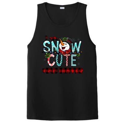 Bus Driver I Am Snow Cute Gift PosiCharge Competitor Tank