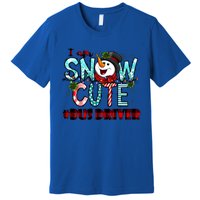 Bus Driver I Am Snow Cute Gift Premium T-Shirt