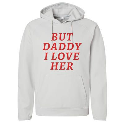 But Daddy I Love Her Pride Lgbt Queer Bisexual Pansexual Performance Fleece Hoodie