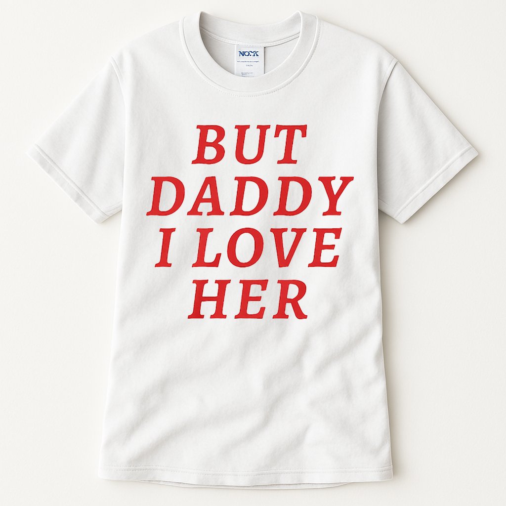 But Daddy I Love Her Pride Lgbt Queer Bisexual Pansexual Tall T-Shirt