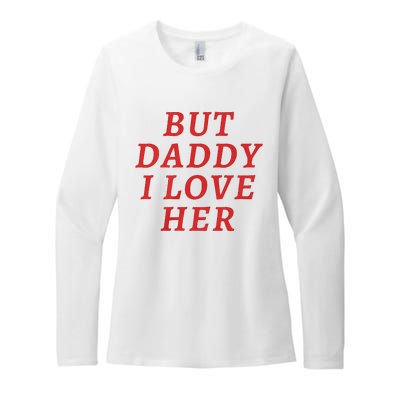 But Daddy I Love Her Pride Lgbt Queer Bisexual Pansexual Womens CVC Long Sleeve Shirt