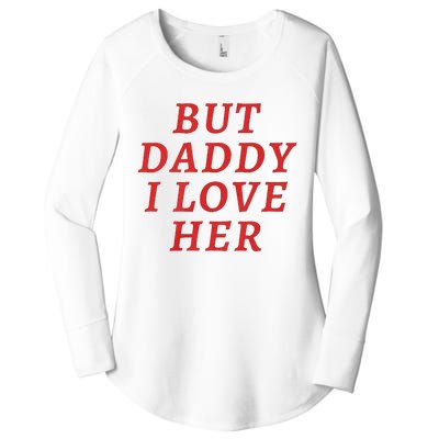 But Daddy I Love Her Pride Lgbt Queer Bisexual Pansexual Women's Perfect Tri Tunic Long Sleeve Shirt