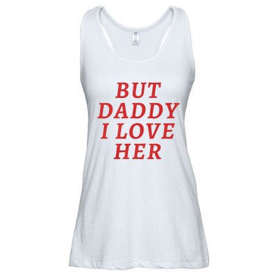 But Daddy I Love Her Pride Lgbt Queer Bisexual Pansexual Ladies Essential Flowy Tank