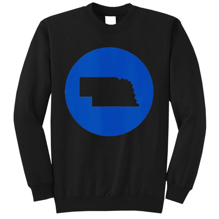 Blue Dot In A Red State Nebraska Vote Kamala Harris Walz Tall Sweatshirt