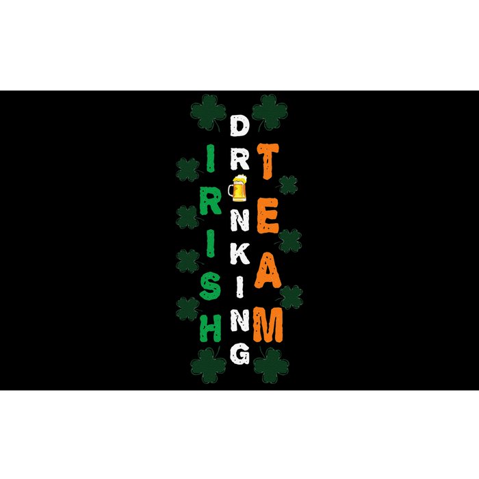 Beer Drunk Irish Drinking Team Clover Saint Patricks Day Bumper Sticker