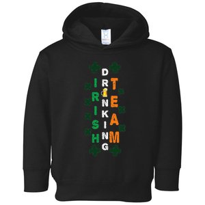 Beer Drunk Irish Drinking Team Clover Saint Patricks Day Toddler Hoodie