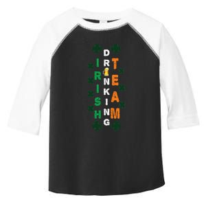 Beer Drunk Irish Drinking Team Clover Saint Patricks Day Toddler Fine Jersey T-Shirt