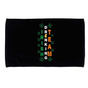 Beer Drunk Irish Drinking Team Clover Saint Patricks Day Microfiber Hand Towel