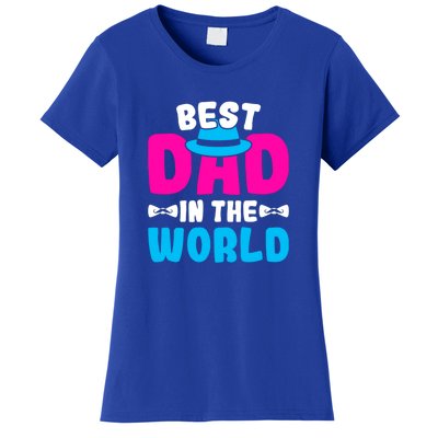 Best Dad In The World Fathers Day Gift Women's T-Shirt