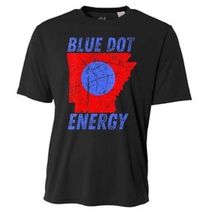 Blue Dot In A Red State Nebraska Vote Kamala Harris Walz Cooling Performance Crew T-Shirt