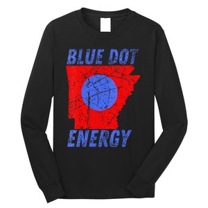 Blue Dot In A Red State Nebraska Vote Kamala Harris Walz Long Sleeve Shirt