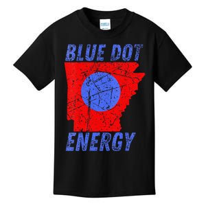 Blue Dot In A Red State Nebraska Vote Kamala Harris Walz Kids T-Shirt