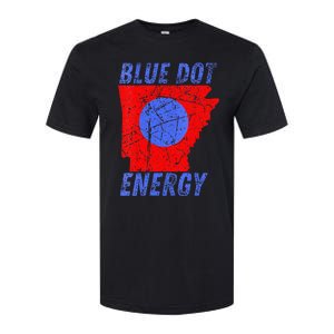 Blue Dot In A Red State Nebraska Vote Kamala Harris Walz Softstyle CVC T-Shirt