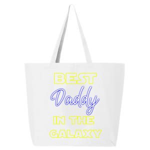 Best Daddy In The Galaxy Fathers Day Pa Pop American Dad Gift 25L Jumbo Tote